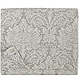 Linen & Cotton Tafelkleed van Hoge Kwaliteit Tafellinnen Flores - 100% Linnen, Beige Natuurlijk Blauw (140 x 250 cm) Bloemen Vintage Rustiek voor Keuken Landhuis Woonkamer Salontafel Doek Decoratie