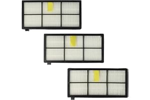 vhbw 3x filtre compatible avec iRobot Roomba 900, 980, 960 aspirateur - Filtre HEPA contre les allergies