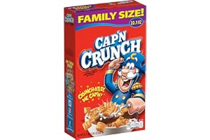 Cap'n Crunch Cereal, Original, 22.1oz Box