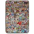 Surreal Entertainment Marvel Comics Oversized Fleece Sherpa Throw Blanket | 54 x 72 Inches
