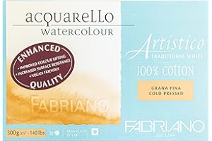 Honsell Artistico Fabriano Traditional White Block 30,5 x 45,50 grana fine 300 g