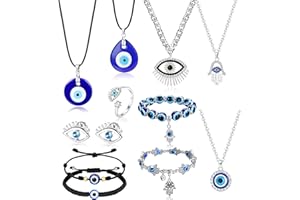 DOCHAIS Zestaw naszyjników, bransoletek dla kobiet i mężczyzn