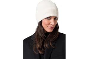 Style & Republic Kaschmir Sport Mütze-Beanie Damen aus 100% Cashmere - Dein kuscheliger Premium Beanie für stilvolle Herbst- & Winter-Momente, One-Size/Einheitsgröße