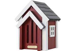 WILDLIFEGARDEN Wildlife Garden WG300 Schmetterlingskasten Rot - Schmetterlingshaus aus Holz
