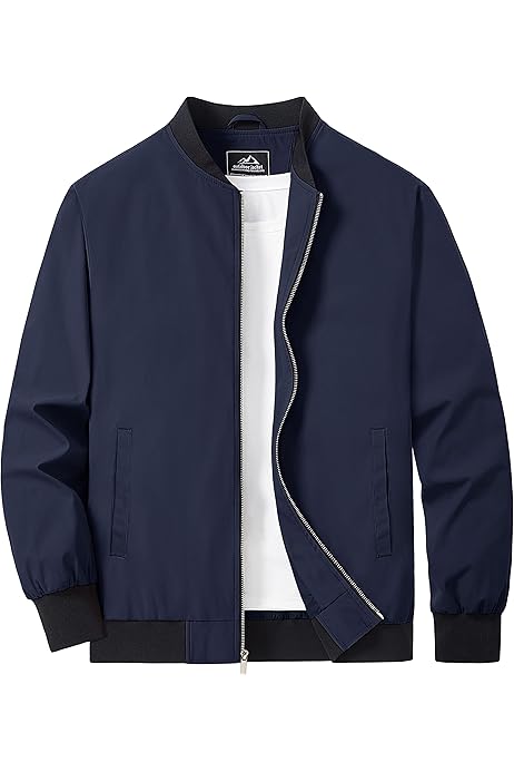 Giacca Uomo Multicolore Con Collo Alto Calda E Alla Moda Per