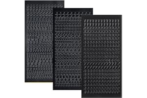 DIAONIAN 3 Hojas Pegatinas Letras,Pegatinas de Letra,Letras Adhesivas Pequeñas,Adhesiva Brillante Adornos de Letras,para Comunión,Boda,álbum de Fotos,álbum de Recortes,Velas (Negro)