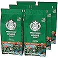 STARBUCKS House Blend Caffè Macinato Tostatura Media, 6 Sacchetti da 200g (1,2kg)