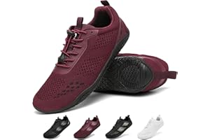 Geweo Unisex Buty Barefoot Mężczyźni Kobiety Lato Barefoot Shoes Szeroką Skrzynką na Palce Lato Oddychające Buty do Biegania w Terenie Buty do Treningu Lekkie Wygodne Buty Fitness Sneaker 37-47EU