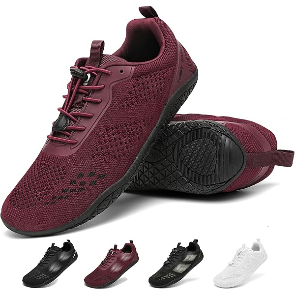 Sosenfer Blotevoetenschoenen voor dames en heren, slip-on wandelschoenen, blote voeten, brede teen, box, zero drop, minimalistische fitnessschoenen, gymschoenen, 1742 donkergrijs, 40 EU