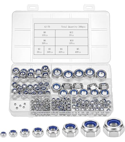 Dadi autobloccanti INOX - Variante: diametro 4 pezzi 100
