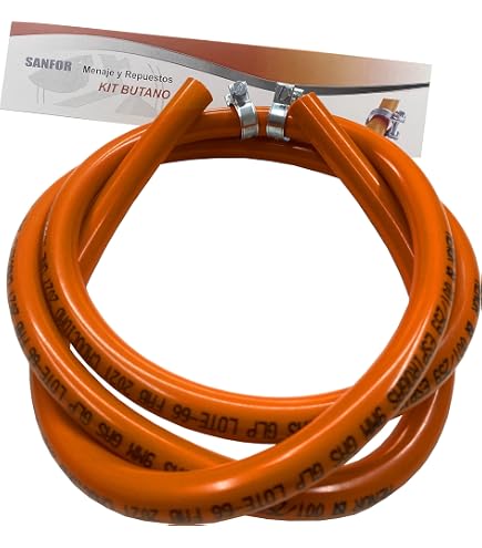 Regolatore gas PROPANO 37 mbar + tubo flessibile gas butano/propano 2 Regolatore gas PROPANO 37 mbar + tubo flessibile gas butano/propano 2
