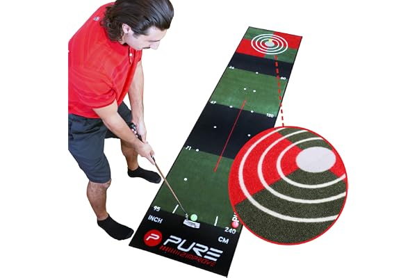 Pure2Improve Golf Putting Tapis Mixte