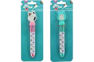 Blueprint Collections Squishmallows Multi Colour Pen | ** only 1 design will be sent ** | Writing Pens | Novelty Pens | Squishmallow Gifts | Squishmallow Stationery | Squishmallow Plush