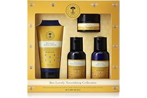 Neal's Yard Remedies | Bee Lovely Nourishing Collection | Set of Hand Cream, Shower Gel, Body Lotion & All Over Balm | Gifts for Women | Pack of 4