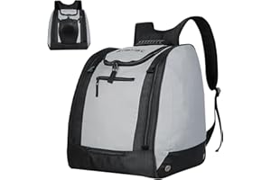 AUMTISC Ski Boot Bag Ski Backpack- Snowboard Boots Bag ski Boot Backpack for Flying Air Gloves Jacket Goggles