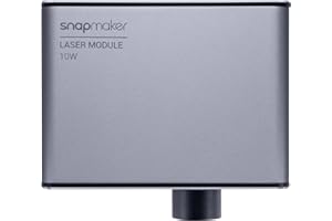 Snapmaker 10W Modulo Laser per Snapmaker 2.0 A350T Bundle/A250T Bundle/F350/F250 Stampante 3D, Kit Modulo Incisore Laser con 1 pz Occhiali di Sicurezza Laser per Taglio Laser