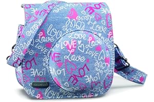 Cullmann RIO Fit 110 - Custodia per fotocamera Fuji Instax Mini 11, motivo: Love