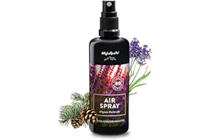 ‎ALLGÄUQUELLE NATURPRODUKTE BIO-Airspray mit 100% Bio-Öle Allgäuer Nachtruhe Lavendel Alpenzirbe Eukalyptus (100ml). Natürlicher BIO-Raumduft m. ätherische Öle. BIO-Raumspray naturrein und biologisch.