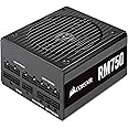 Corsair RM750, RM Series, 80 Plus Gold Certified, 750 W Fully Modular ATX Power Supply - Black