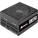 Corsair RM750, RM Series, 80 Plus Gold Certified, 750 W Fully Modular ATX Power Supply - Black