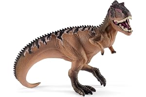 Schleich Giganotosaurus 15010 | Handmålad Dinosauriefigur med Rörlig Underkäke | Detaljerad Leksak för Barn från 4 år