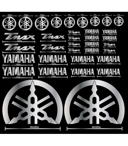 Adesivi Sostitutivi Per Yamaha 40CV Fourstroke - Bianco, Stampa Di Alta Qualità, Made In Italy - Foto 3