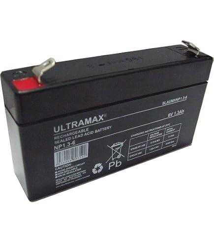 Batterie Plomb 6V 12Ah Yuasa Y12-6L - Remplacement Pour Onduleurs, UPS, Systèmes D'alarme