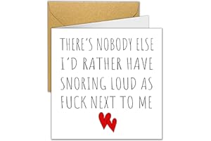 DEDIMI Funny and Rude Valentines Card Boyfriend | Valentine’s Day Card for boyfriend Husband Him Her Anyone | Nice Cute Luxurious Card to the one I love | Rude Lover