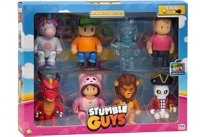 Rocco Giocattoli Stumble Guys Action Figures 8 Pack AST B cm 8