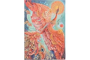 Carnet PB Les Oiseaux du Bonheur Oiseau de Feu Midi N.L. 144pg.: Firebird Birds of Happiness MIDI Unlined Hardcover