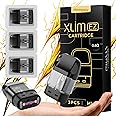 XLIM EZ Pod Kit Cartridge 0.6 Ohm Pods XLml COMPATIBLE With 9 Devices E-Cigarettes Replacement Pods 3 Pack E-liquids | Large Capacity Pod System - Long Coil Lifespan - NO Nicotine (XL 0.6 Ohm)