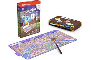 Osmo - Detective Agency - Ages 5-12 - Solve Global Mysteries - STEM Toy - For iPad or Fire Tablet (Osmo Base Required)