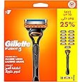 Gillette Fusion Handle + 11 Blades