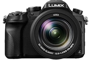 Panasonic Lumix FZ2000 | Appareil Photo Bridge Expert (Capteur type 1'' 20MP, Zoom LEICA 20x F2.8-4.5, Viseur OLED, Ecran tactile orientable, Vidéo 4K illim., Stabilisation) Noir – Version Française