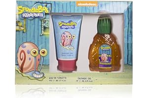 Spongebob Squarepants Coffret Eau de Toilette e gel doccia set regalo per lui