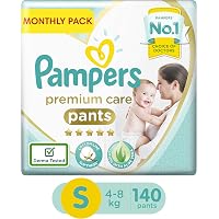 Pampers Premium Care Pants Diapers, Small, 140 Count