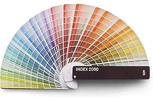 NCS NATURAL COLOR SYSTEM NCS Index 2050 | Multifunctional and Durable | A Must Have Color Guide | Weight - 0.85kg, Size - 32.5 x 6.5 x 5.5cm