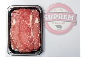CB SUPREM DESDE 1950 Filetes de 1ª A de Ternera SUPREM - 480g (Pack de 4) | Corte Premium, Sabor Auténtico