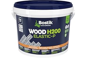 Bostik- Colle Parquet Wood H200- Colle Hybride Haute Performance Pour Tout Type De Parquet Et Sol Chauffant- Seau De 7Kg
