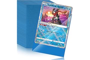 Moocuca 100 Fundas para Cartas, 65x90mm Protectoras de Tarjeta, Card Sleeves Transparente, Fundas Cartas para Yu-Gi-Oh Magic Poke-mon MTG, Tamaño Estándar