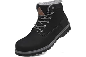 Mishansha Winterschuhe Herren Warme Gefütterte Winterstiefel Damen Wasserdicht Winter Boots