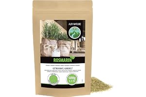Alpi Nature Rosmarin Torkad 500g, Torkade och Gnidade Rosmarinblad, Rosmarin för Matlagning