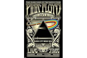 Close Up Pink Floyd-affisch - live på Radio City Music Hall, New York [1973] (61 cm x 91,5 cm)