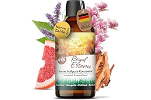 ‎NORDHOLZ NORDHOLZ® Saunaaufguss - Sauna Aufgussmittel premium Qualität [24 Sorten - 100ml] besonderer & natürlicher Sauna Duft für intensive & erholsame Momente - Perfektes Sauna Zubehör