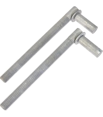 Gond à Tige Filetée - Long 130 Mm - Pour Portail Acier COMUNELLO | Bricozor