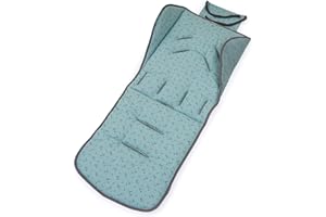 LIEBES VON PRIEBES PRIEBES LOTTE Sitzauflage | Sitzeinlage für Kinderwagen und Buggy | Schonbezug | atmungsaktiv | beidseitig verwendbar