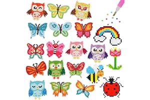 O&BTRC01 Diamond Painting Kinder,Diamond Painting Sticker für Kinder,Diamant Painting Bilder Kinder