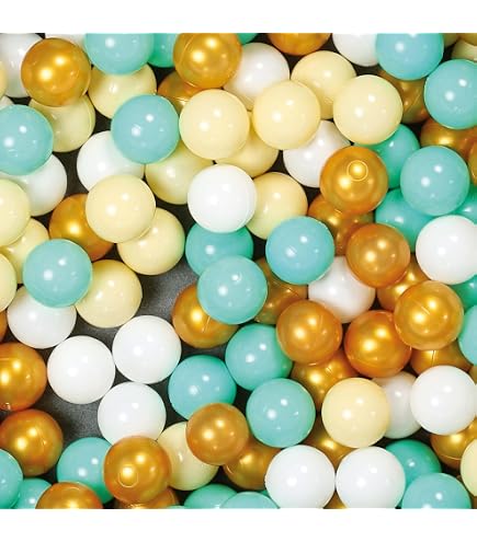 Pit Balls – 50 Balles De Piscine à Balles – 7 Cm – Résistantes à La Pression – Pour Parc, Maison De Jeux, Anniversaire