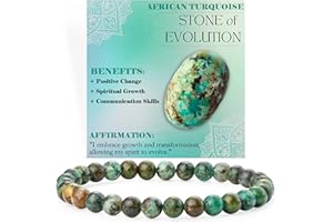 Bivei Perlenarmband für Frauen 6mm Halbedelstein dehnbarer elastischer Schmuck Yoga Geschenke