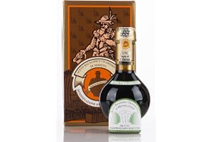 Traditionell balsamvinäger av Modena D.O.P., EXTRA OLD, över 25 års åldrande. Förpackad i den officiella lådan av Antiche Acetaie producentkonsortiet, med måttlock och flygblad - Acetaia Gambigliani Zoccoli
